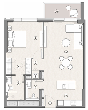 1 bedroom apartment in Reem Island