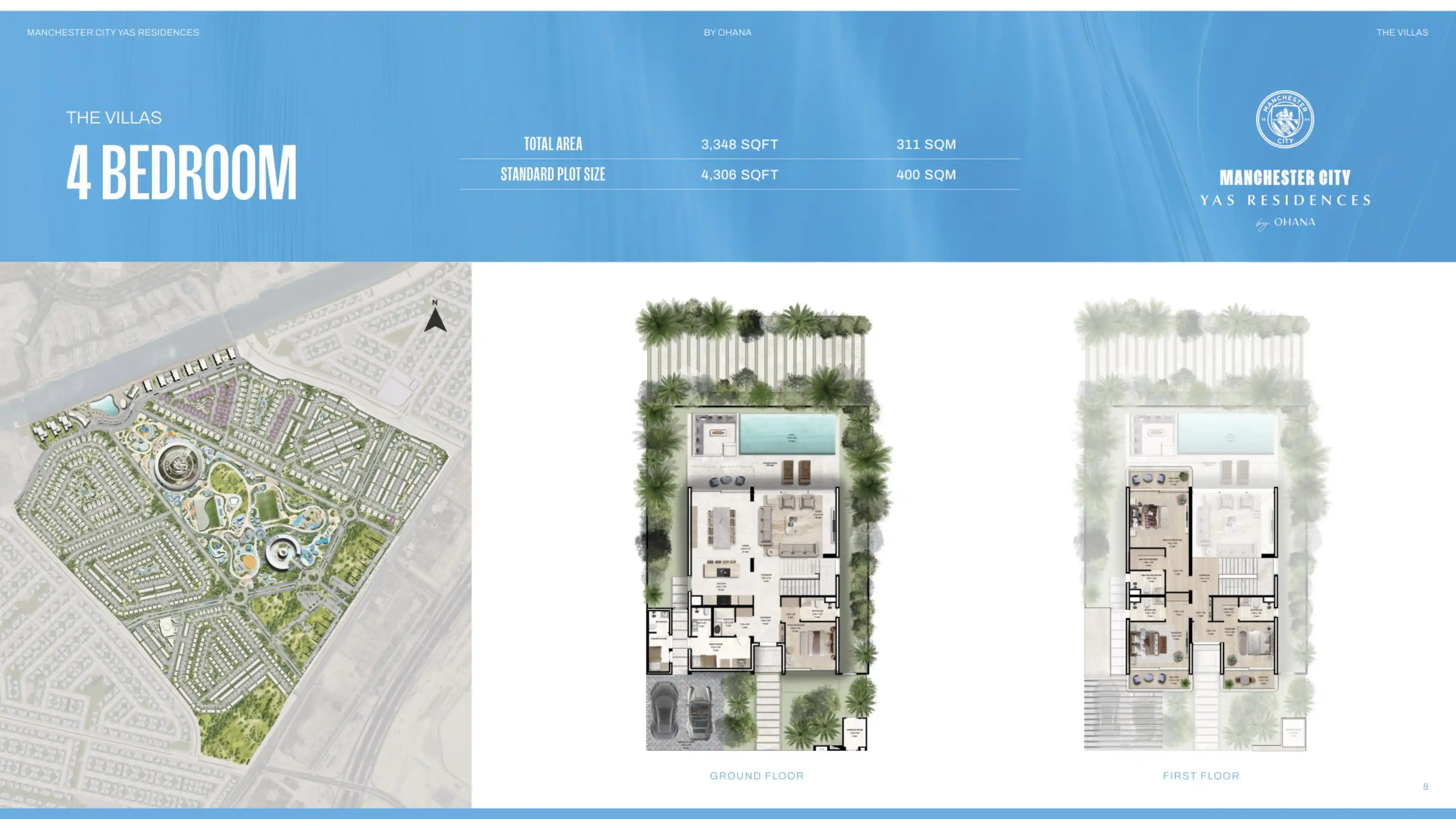 4 Bedroom Villa Floor Plan
