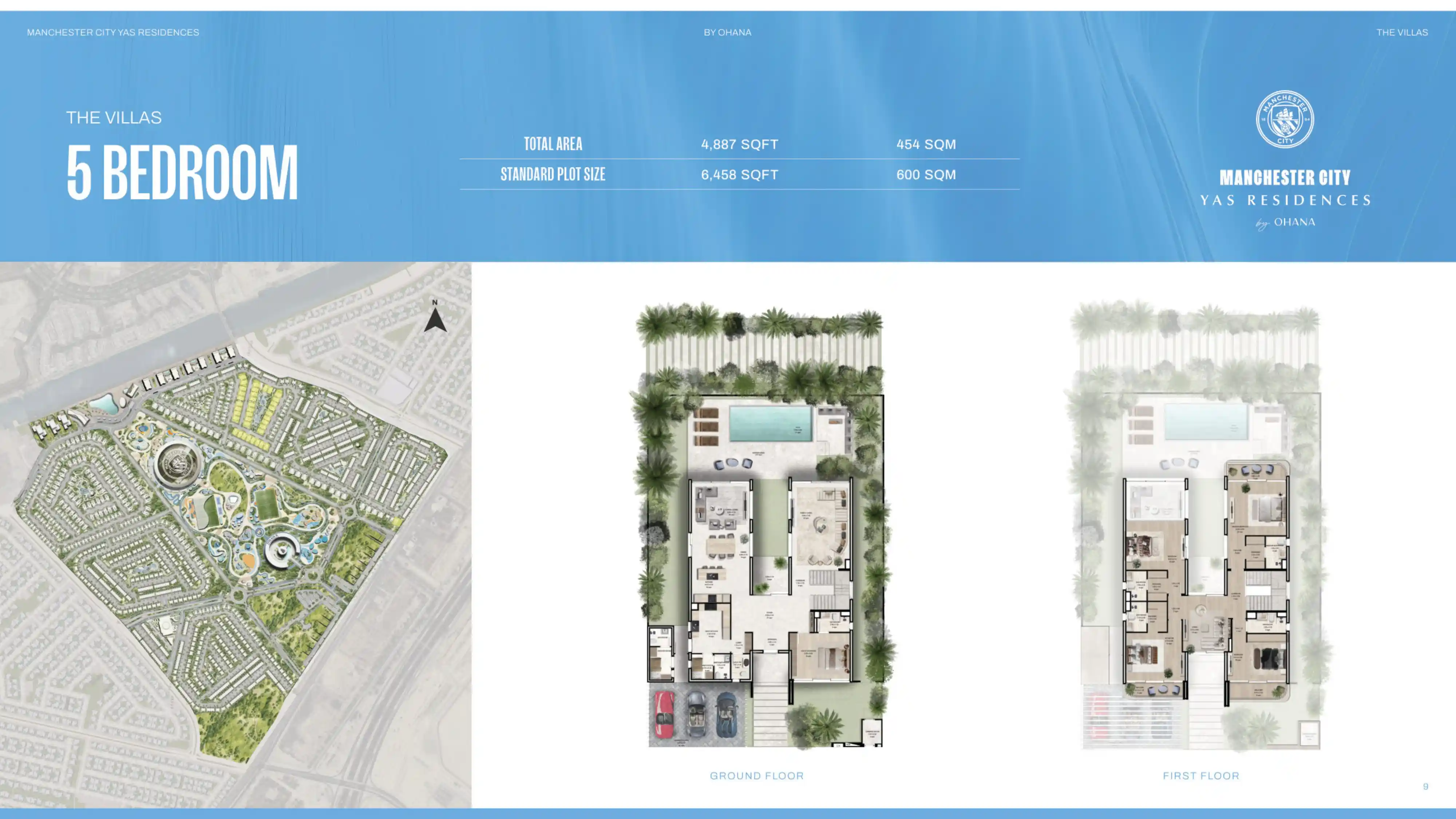5 Bedroom Villa Floor Plan