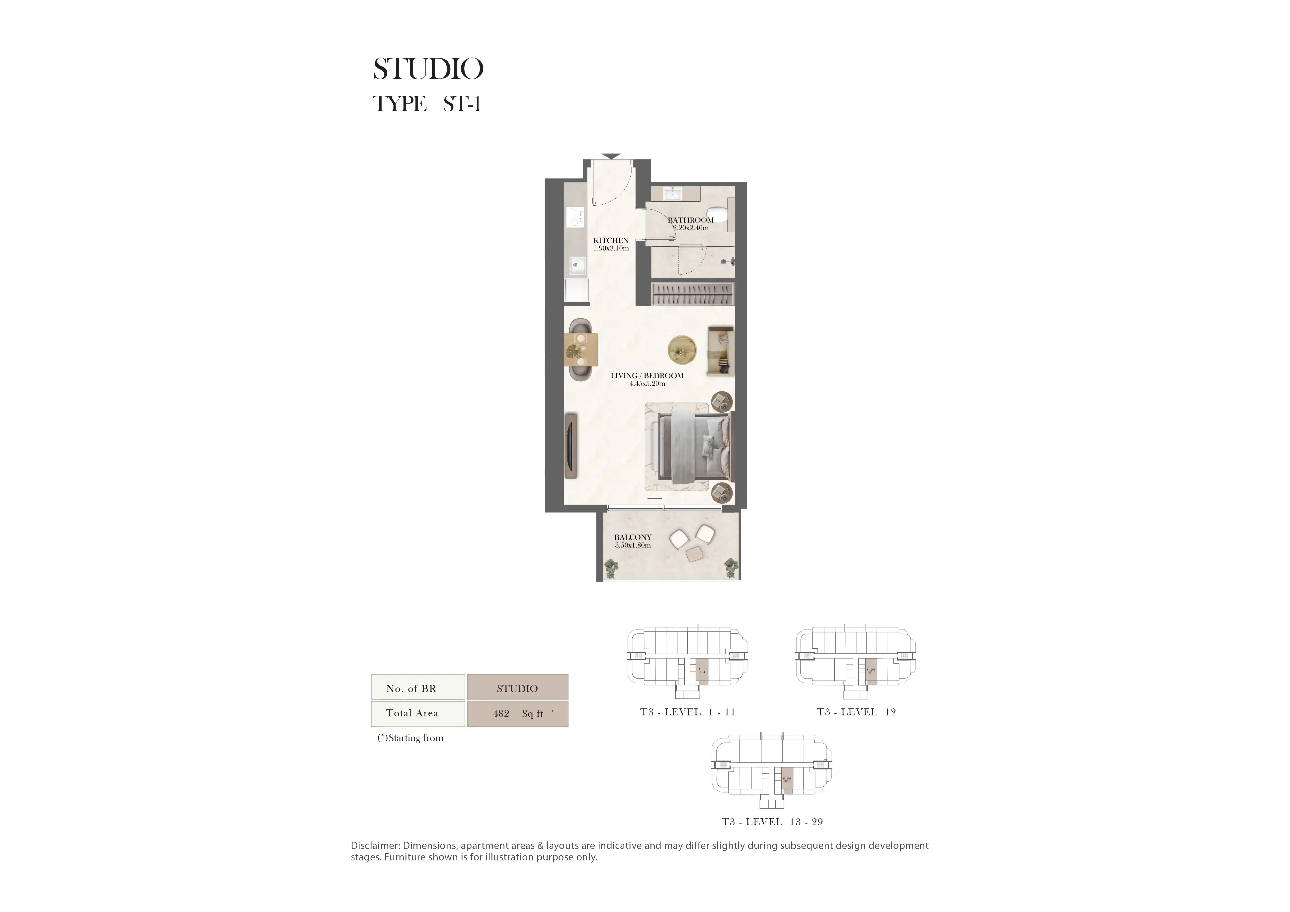 Studio Floor Plan
