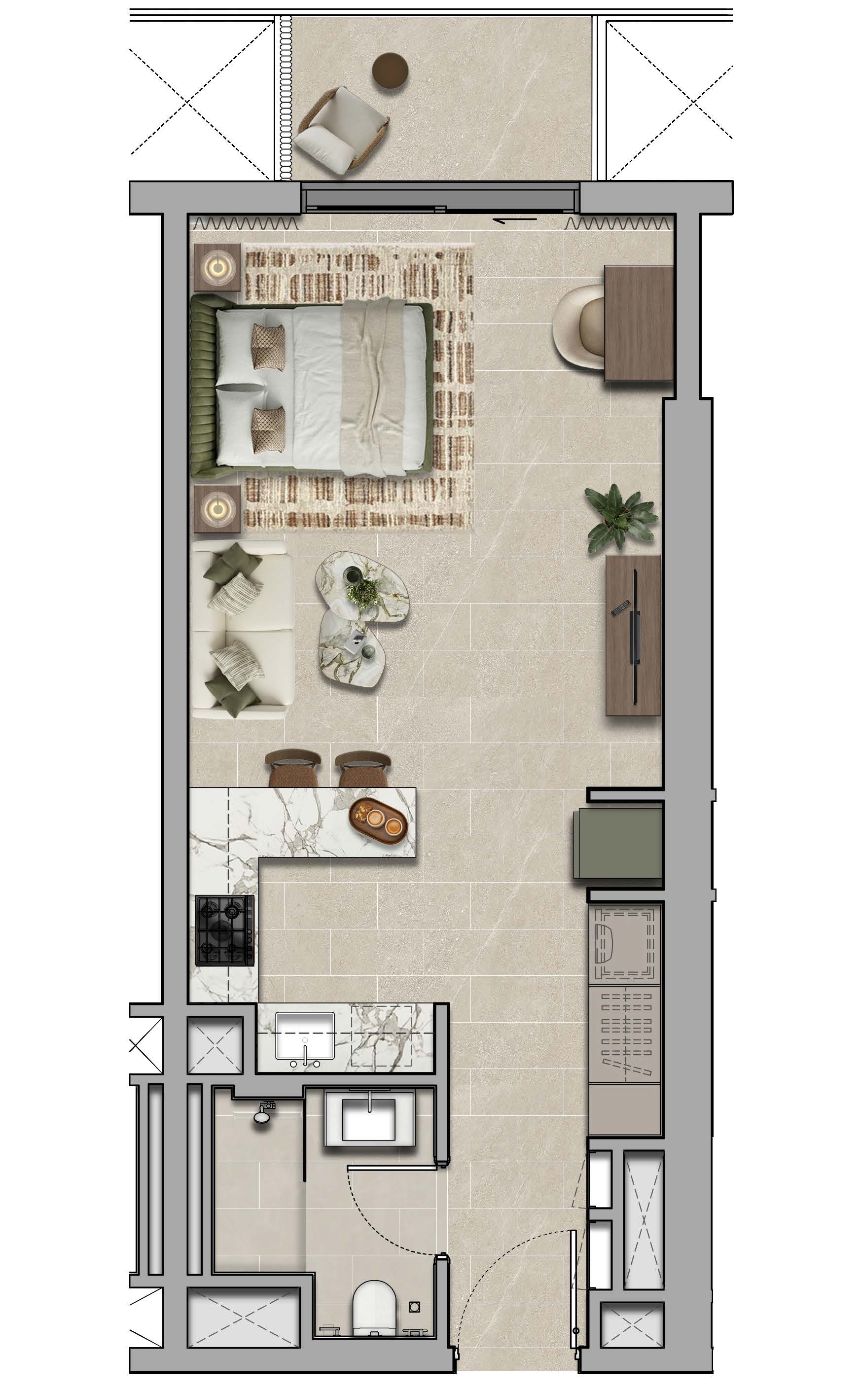 Studio Floor Plan