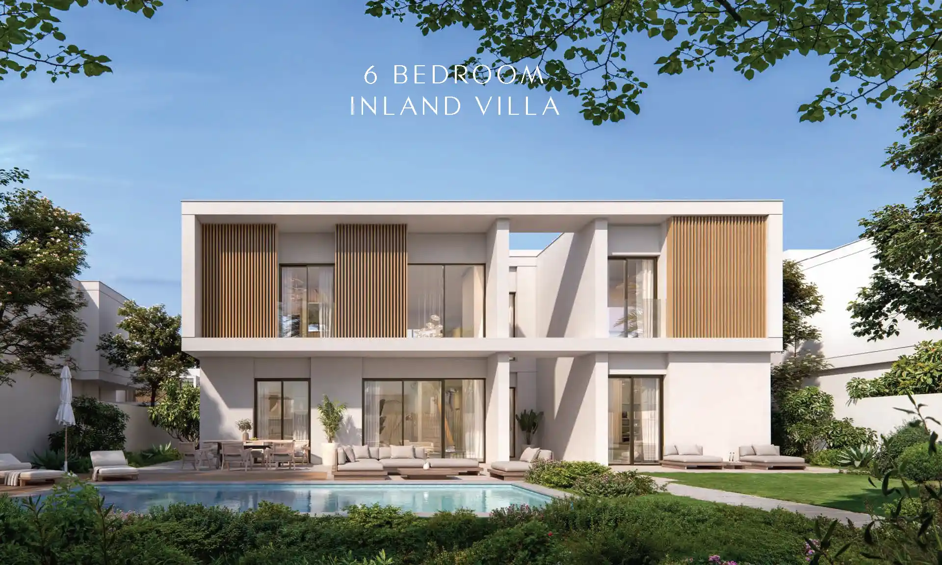 6BR Inland Villa Floor Plan